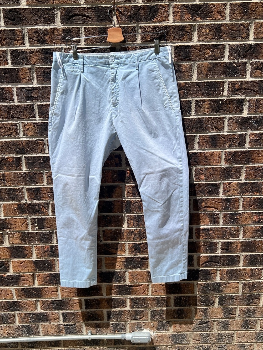 Dolce & Gabbana - Light Blue Men’s Casual Chino Pants - Italian size 48